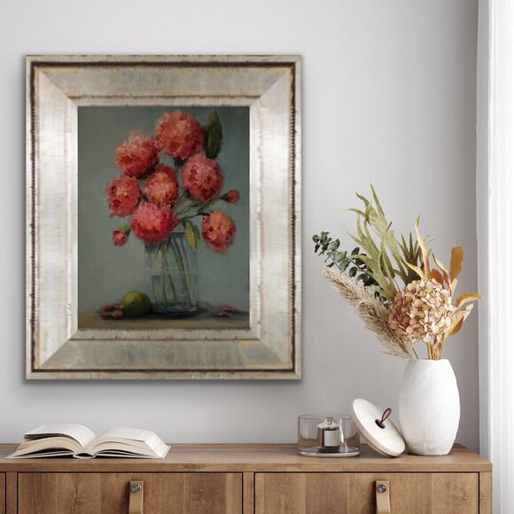 Original 16x20 Floral Still Life‎ Oil on Canvas Painting - Picture 12 of 16